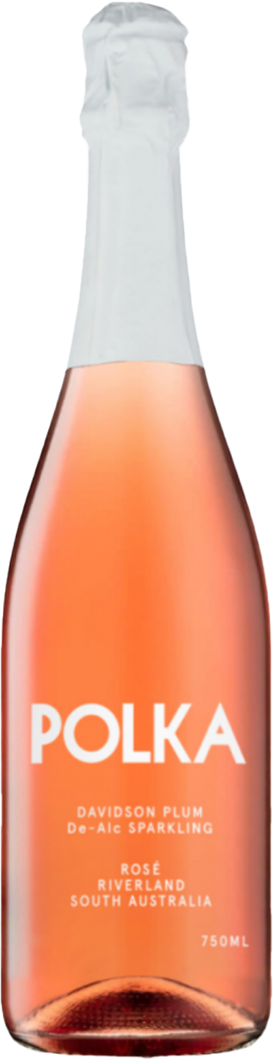 Polka Davidson Plum De-alc Sparkling Rose NV