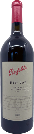 Load image into Gallery viewer, Penfolds Bin 707 Cabernet Sauvignon 2001 1.5L Magnum
