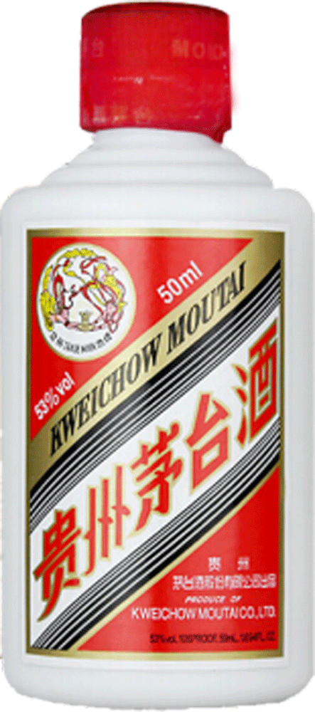 Kweichow Moutai 53% Flying Fairy Baijiu 50mL