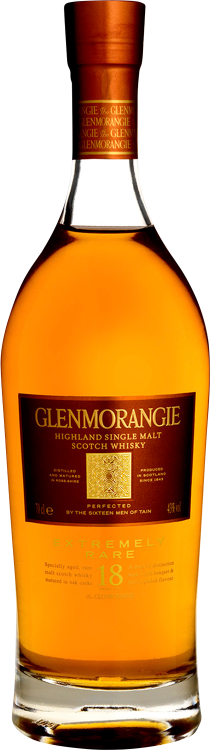 Glenmorangie 18 Year Old Single Malt Scotch Whisky 43% 700ml