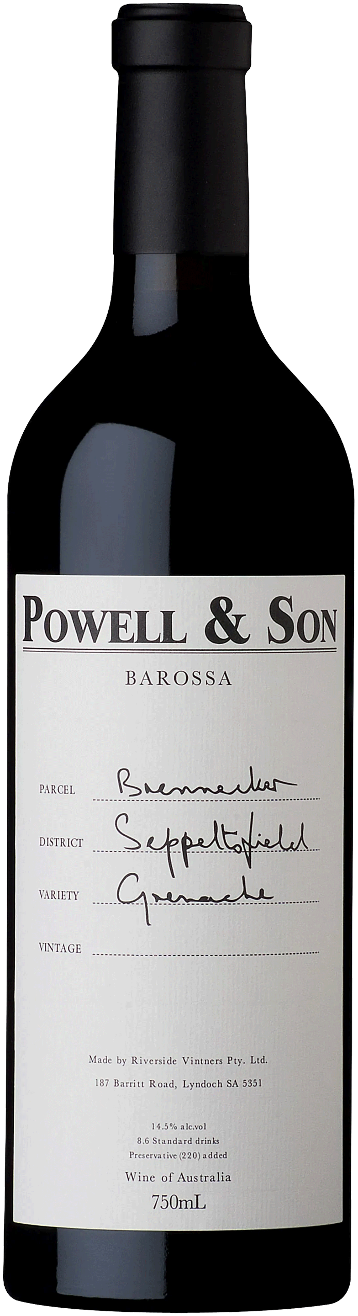 Powell & Son 'Brennecke' Grenache 2017