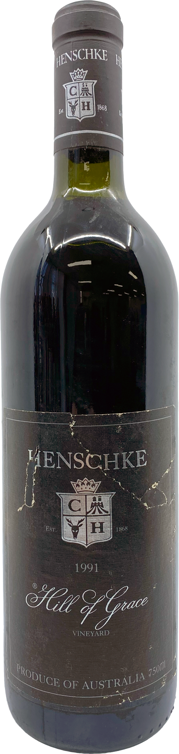 Henschke 'Hill Of Grace' Shiraz 1991 (Label Damage)