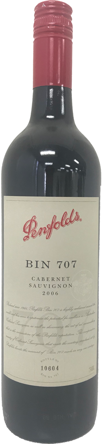 Penfolds Bin 707 Cabernet Sauvignon 2006