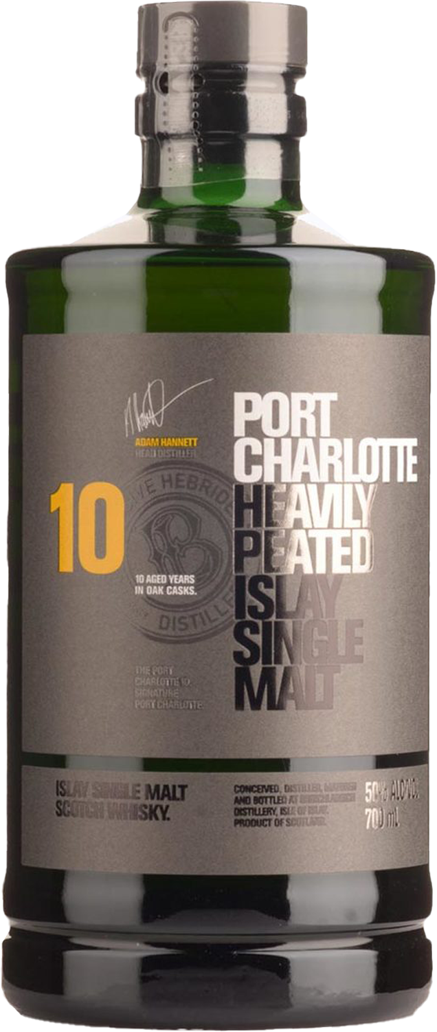 Bruichladdich Port Charlotte 10 Year Old Scotch Whisky 700mL