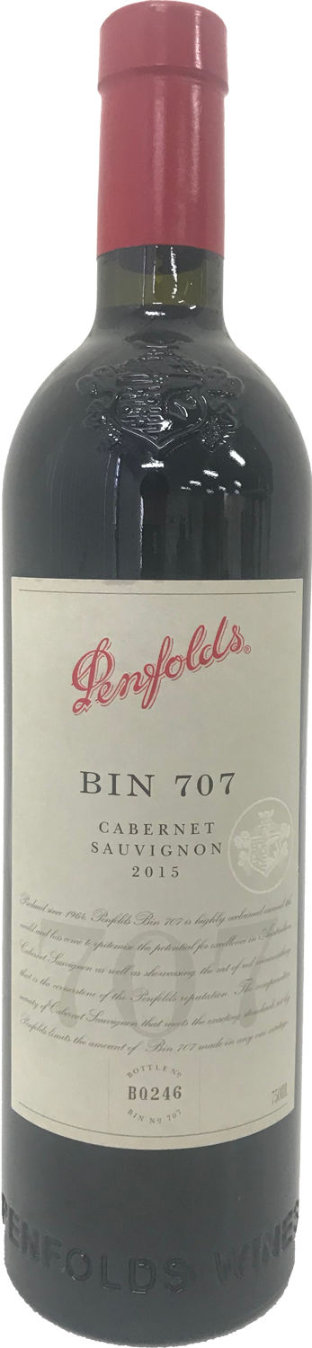 Penfolds Bin 707 Cabernet Sauvignon 2015