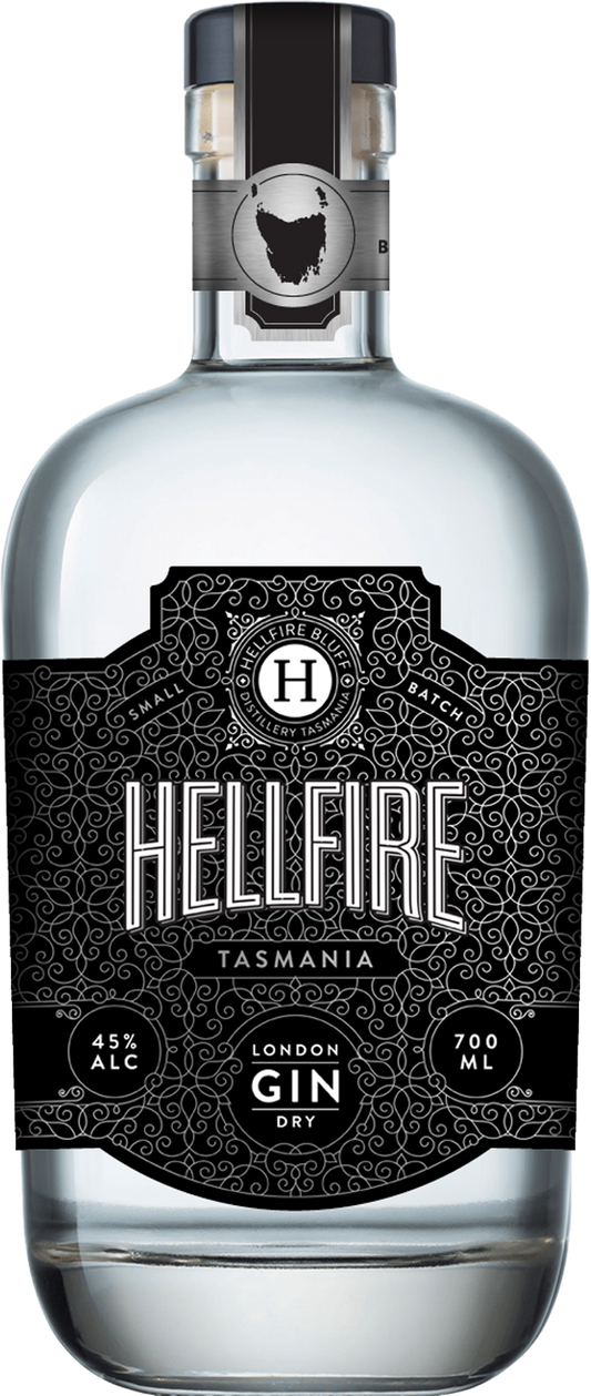 Hellfire Tasmanian 'London Dry Gin' 700Ml