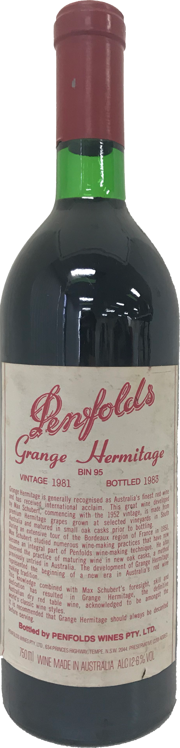 Penfolds Grange 1981