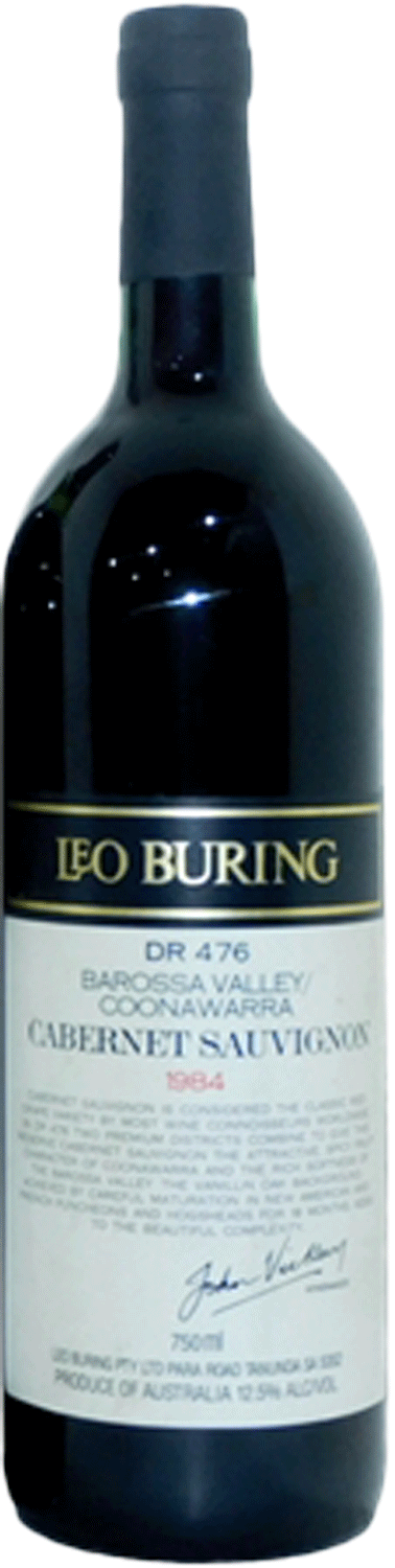 Leo Buring DR476 Cabernets 1984