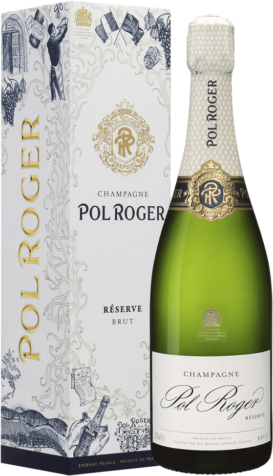 Pol Roger Brut Champagne NV Giftboxed