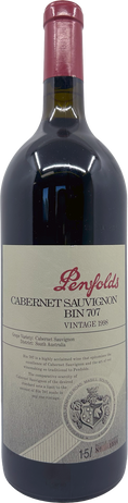 Load image into Gallery viewer, Penfolds Bin 707 Cabernet Sauvignon 1998 1.5L Magnum
