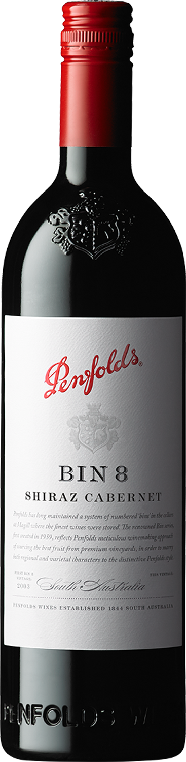 Penfolds Bin 8 Cabernet Shiraz 2011