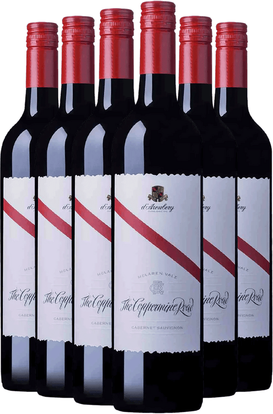 D'Arenberg The Coppermine Road Cabernet Sauvignon 2019 - 6 Pack