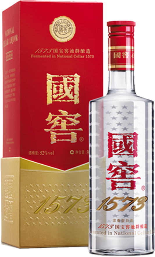 National Cellar 1573 Classic Guojiao Baijiu 52% 500ml