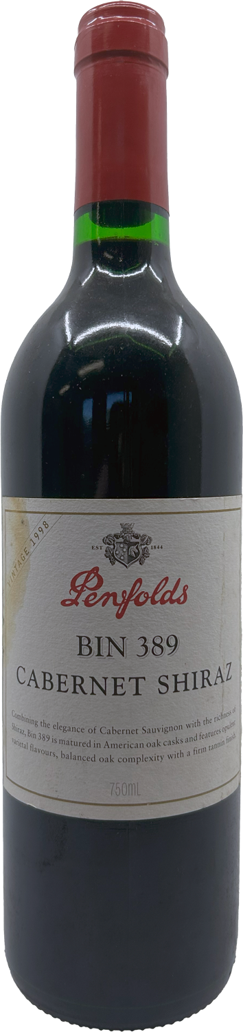 Penfolds Bin 389 Cabernet Shiraz 1998