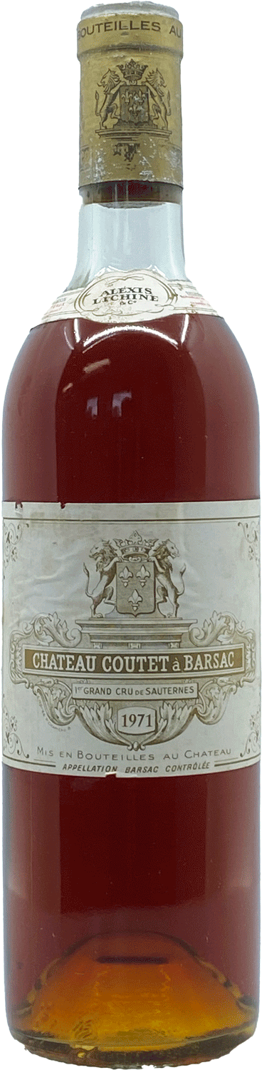 Chateau Coutet Sauternes-Barsac 1971 750mL