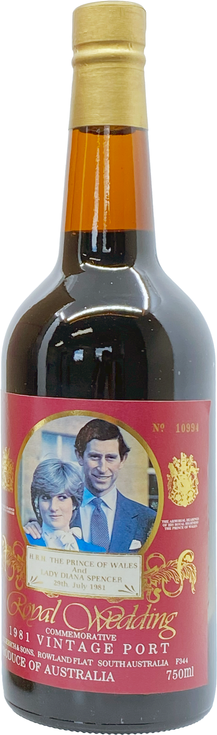 B. Liebich and Sons Royal Wedding Port 1981