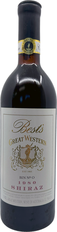 Load image into Gallery viewer, Best's Great Western Bin No 0 Shiraz 1980
