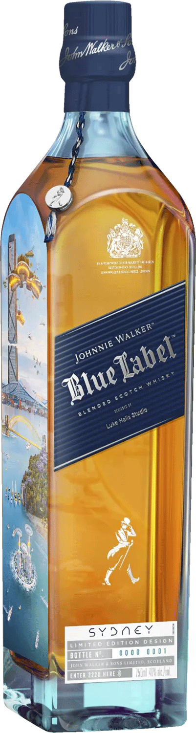 Johnnie Walker Blue Cities of the Future Sydney 2220 Whisky 40% 750mL