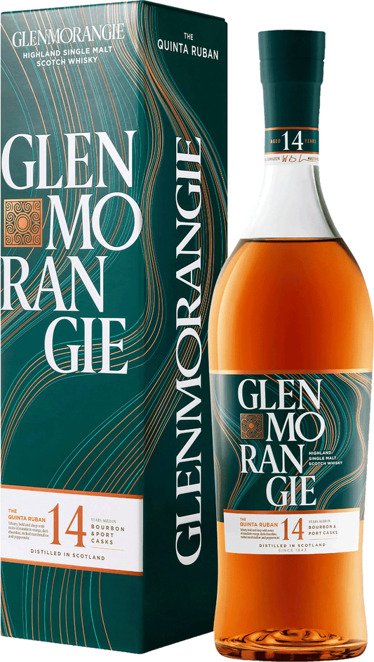 Glenmorangie The Quinta Ruban 14 Year Old Single Malt Scotch Whisky 46% 700mL