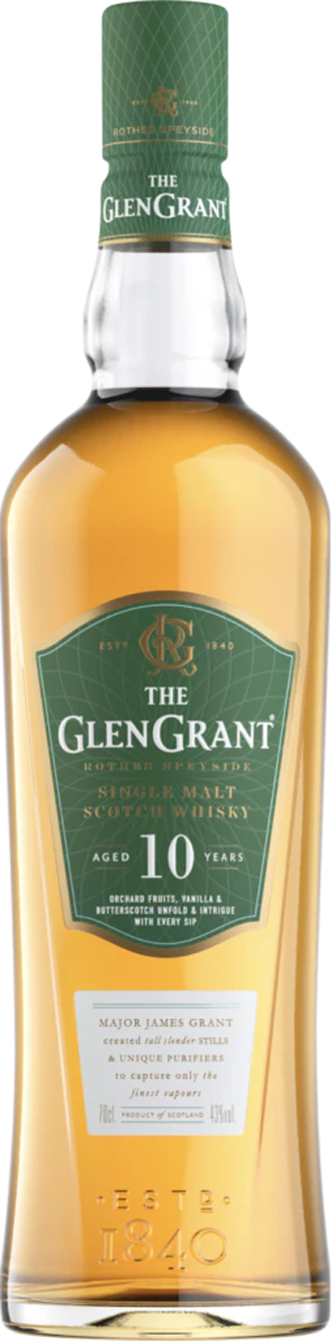 Glen Grant 10 Year Old Single Malt Scotch Whisky