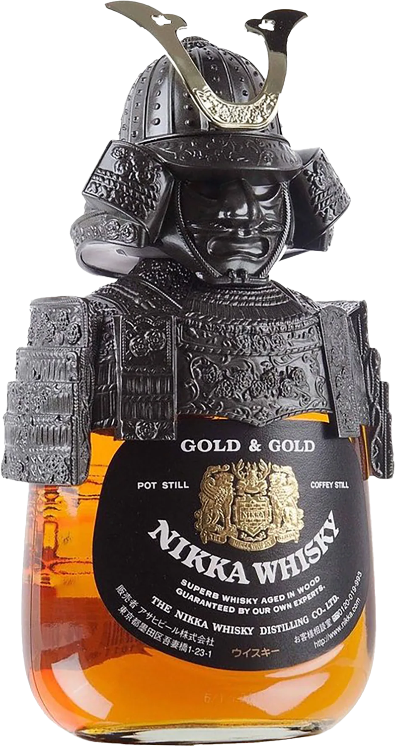 Nikka Gold & Gold Samurai Edition Japanese Whisky 750mL