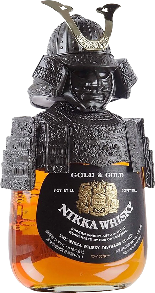 Nikka Gold & Gold Samurai Edition Japanese Whisky 750mL