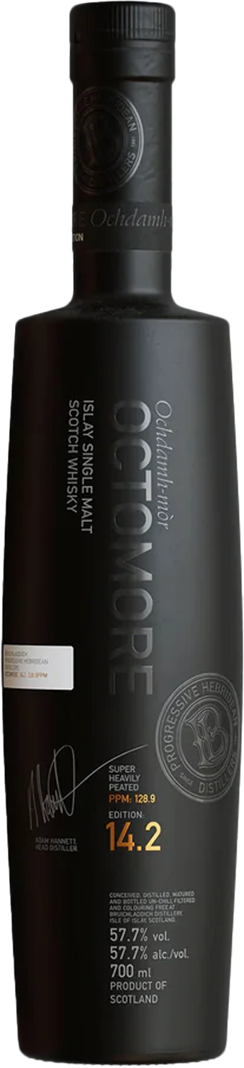 Bruichladdich Octomore 14.2 Islay Single Malt Scotch Whisky 57.7% 700ml