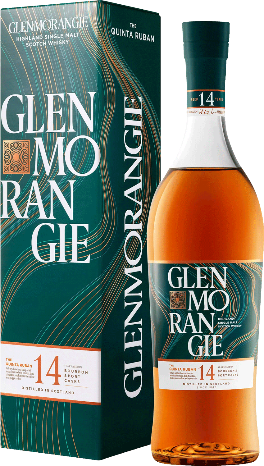 Glenmorangie The Quinta Ruban 14 Year Old Single Malt Scotch Whisky 46% 700mL