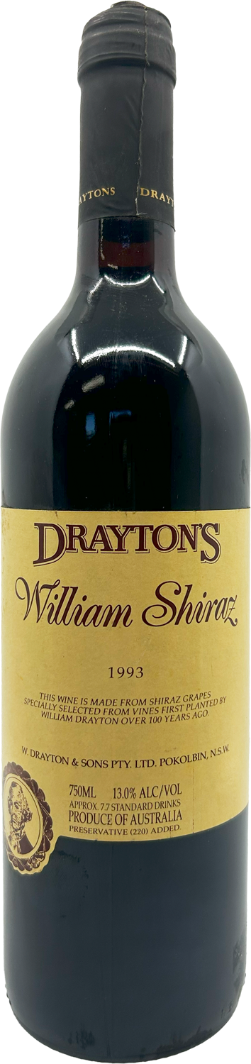 Draytons William Shiraz 1993