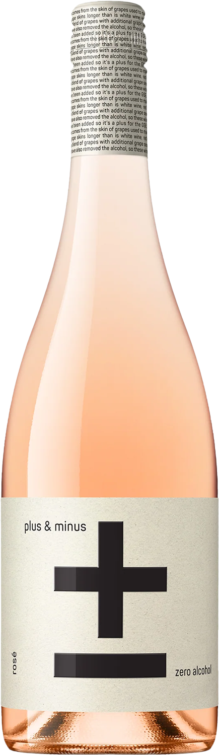 Plus and Minus Premium Rose 2021 Non alc