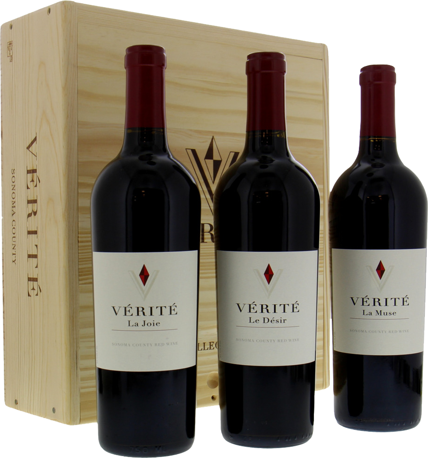 Verite 2017 Mixed 3 Bottle Case (La Désir, La Muse, La Joie)