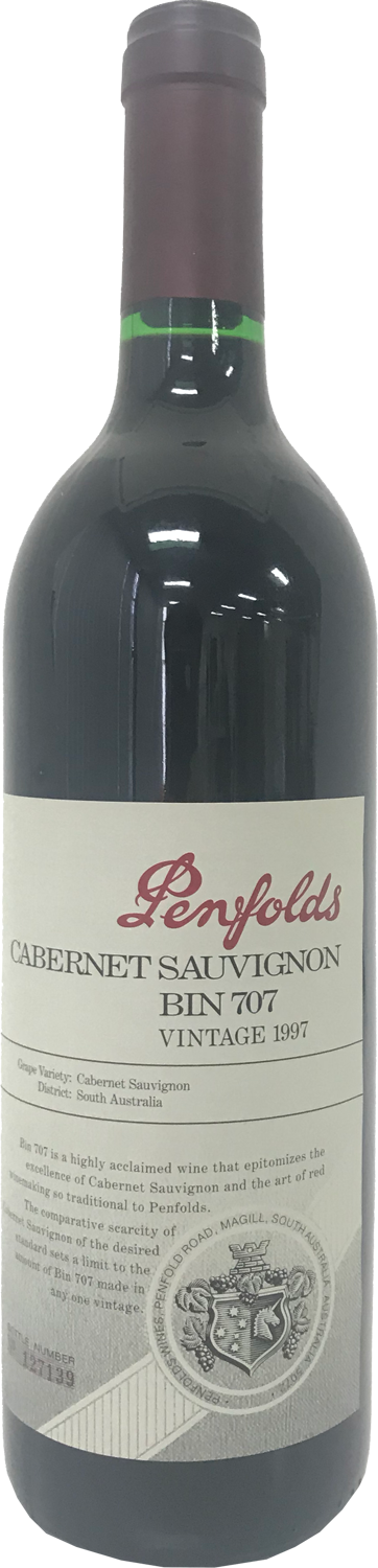 Penfolds Bin 707 Cabernet Sauvignon 1998