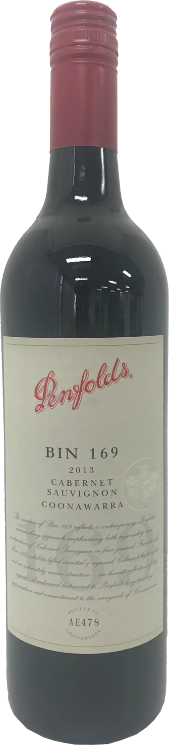 Penfolds Bin 169 Cabernet Sauvignon 2013