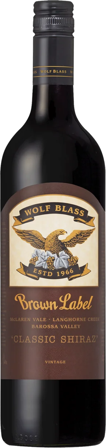 Wolf Blass Brown Label Shiraz 2012